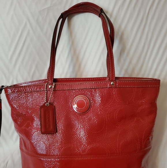 Coach Handbags - Coach Purse Red
